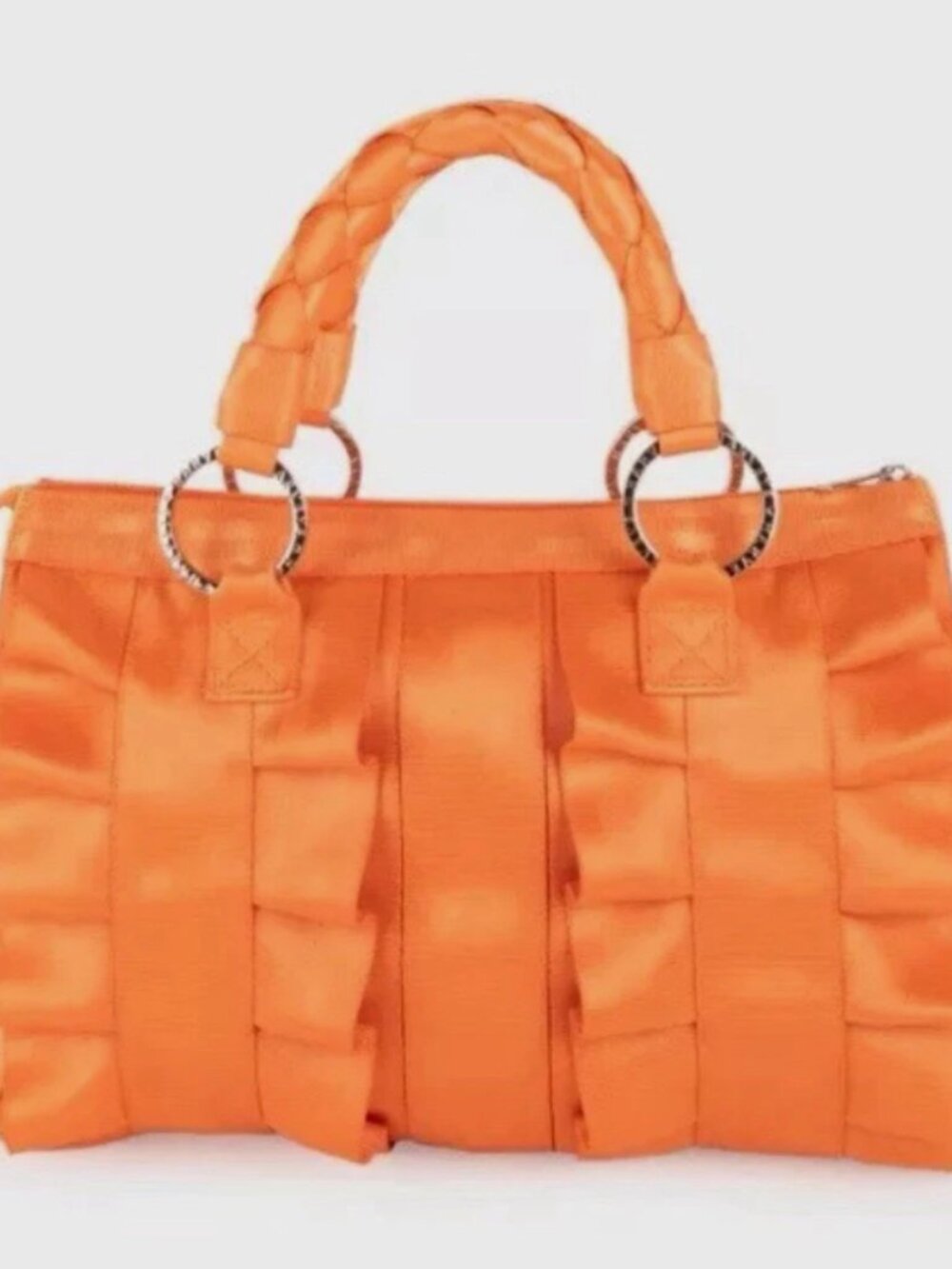 Harveys Seatbelt Lola Satchel Orange Seatbelt Bag HALLOWEEN NEW IN PLASTIC NIP
